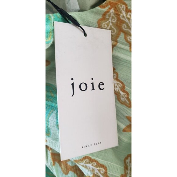 NWT JOIE MIKA PASTEL GREEN SLEEVELESS HIGH NECK TOP - Picture 9 of 10